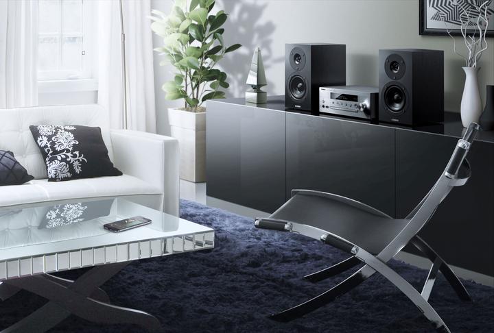 Actual product image Yamaha Mcr-N470dab (CD player, Wi-Fi, Bluetooth, Multiroom, Airplay, Spotify Connect, 2x 22 W)