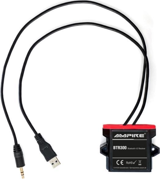 Immagine prodotto Ampire Ricevitore Bluetooth, jack da 3,5 mm, USB (Emittenti)