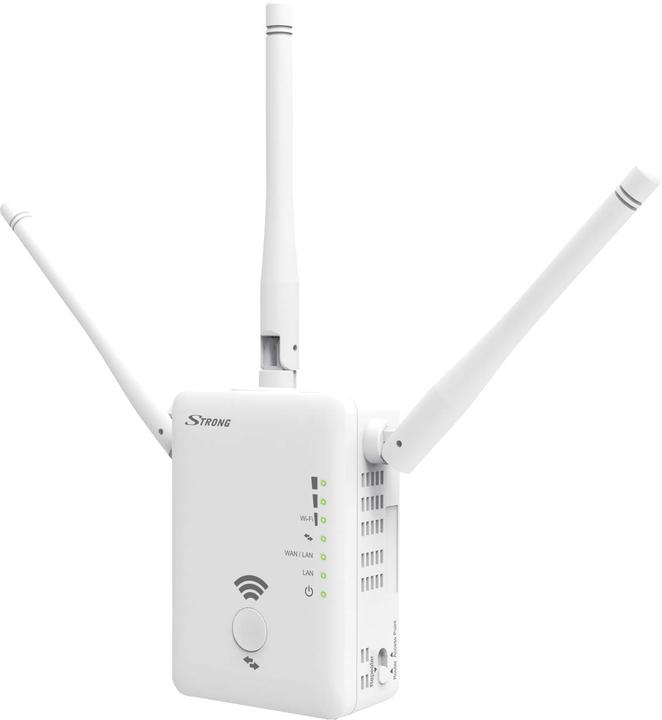 Produktbild Strong Dual Band Repeater 750 v2 Weiss (433 Mbit/s, 300 Mbit/s)