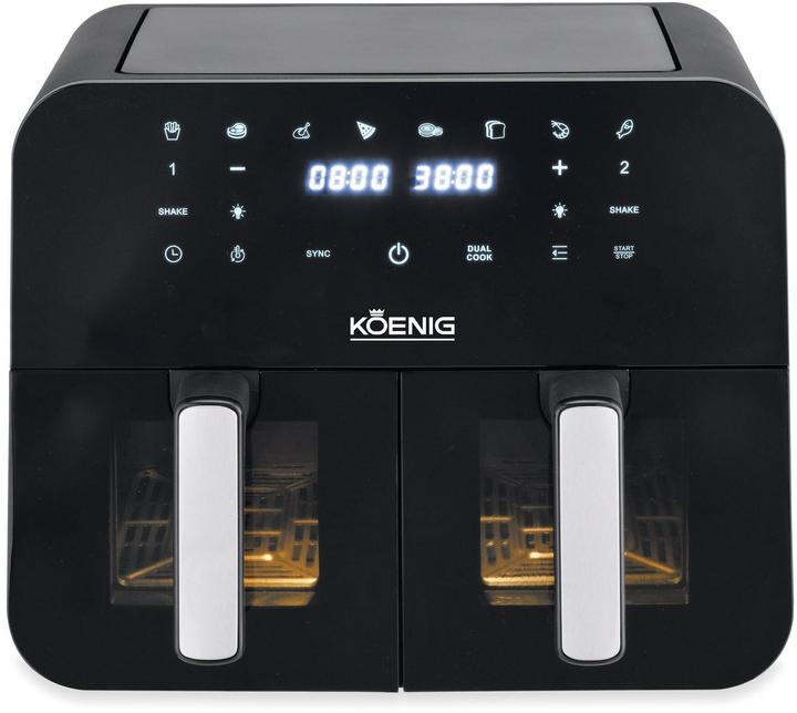 Koenig Double friteuse à air chaud Quick & Pure 5
