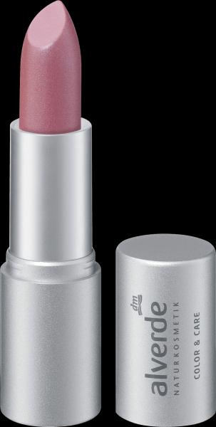 dm alverde Lippenstift Color & Care Berry 04 (04 Berry)