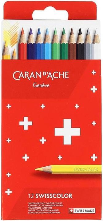 Caran d'Ache Matite colorate (Multicolore, 12 x)
