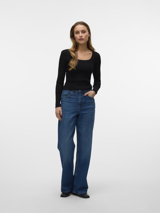 Immagine prodotto Vero Moda VMREBECCA Super High Rise Weiter Beinschnitt Jeans Straight-Fit (25)