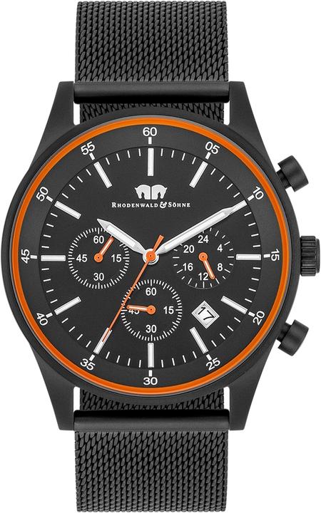 Immagine prodotto Cronografo da uomo Goodwill in acciaio inossidabile nero - 26523 (Cronografo, 43 mm)