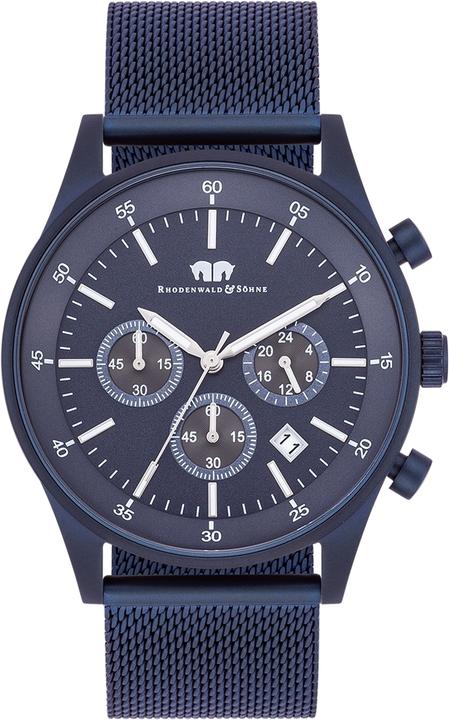 Image du produit Hommes Chronographe Goodwill en acier inoxydable bleu - 26529 (Chronographe, 43 mm)