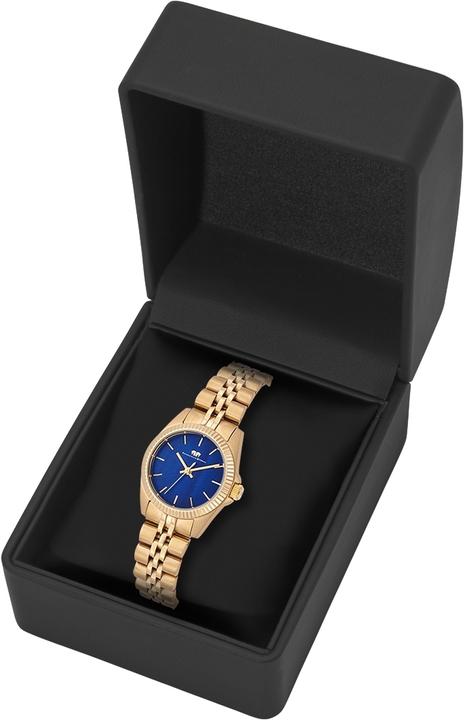 Immagine prodotto Orologio al quarzo da donna Cassina in acciaio inox oro giallo - 26547 (Orologio da polso analogico, 27.50 mm)