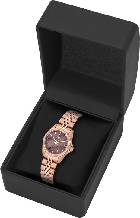 Immagine prodotto Orologio al quarzo da donna Cassina in acciaio inossidabile oro rosa - 26543 (Orologio da polso analogico, 27.50 mm)