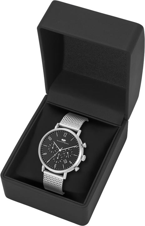 Immagine prodotto Cronografo da uomo Arakon in acciaio inossidabile argento - 26533 (Cronografo, 42 mm)