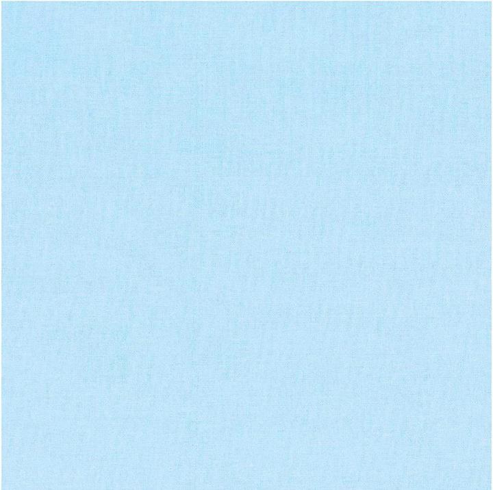 Creativ Company Stoff 145 cm x 2000 cm, Hellblau, Breite