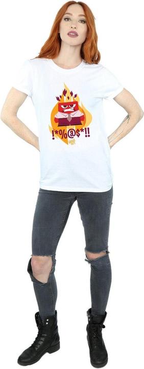 Immagine prodotto Disney Inside Out Fired Up Maglietta Ampia Donna (XXL)