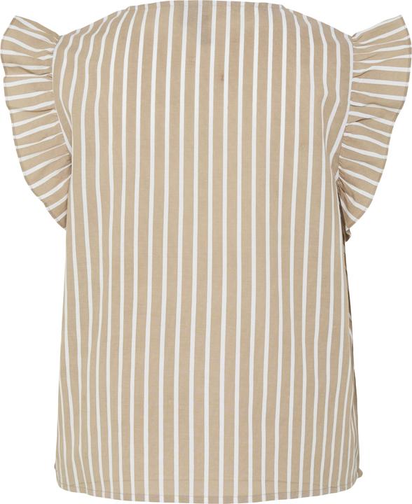 Actual product image Pieces PCLILIA top without sleeves (XS)
