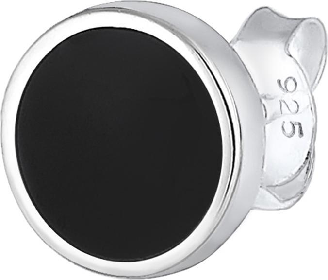 Kuzzoi Basic Ohrstecker (925er Sterling Silber, Emaille, Kein Schmuckstein)