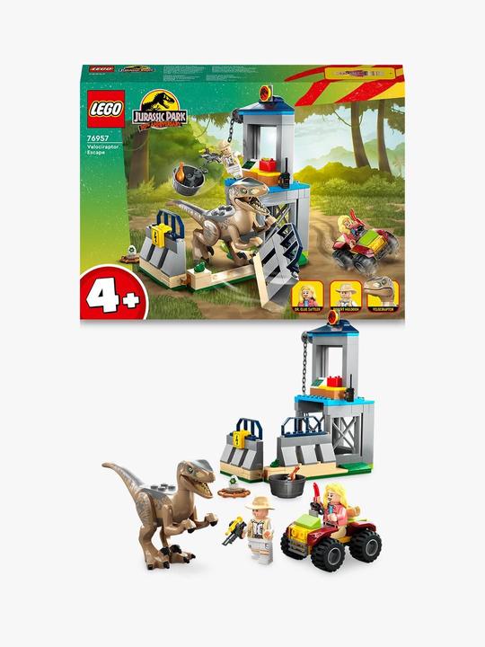 Produktbild LEGO Jurassic World Escape Velociraptora 76957 (76957, LEGO Jurassic World)