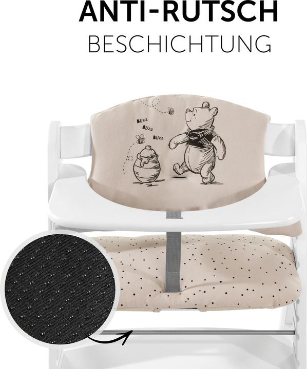 Image du produit Hauck Highchair Pad Select Winnie the Pooh Beige