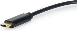 Produktbild equip Adapterkabel USB-C -> DAC- Audio St/Bu sw (0.15 m)
