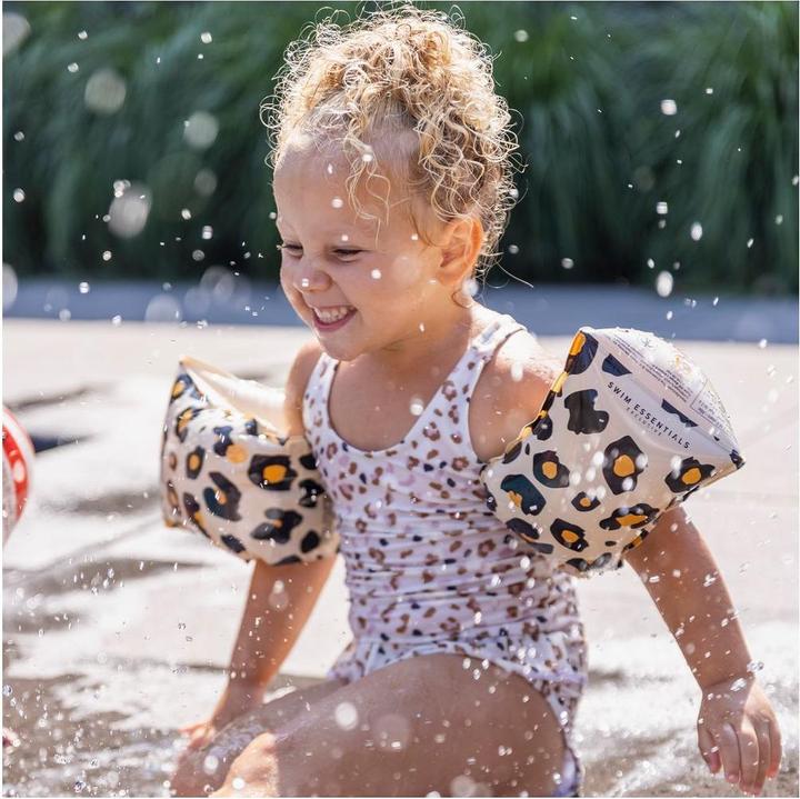 Actual product image Swim Essentials Swimming wings leopard