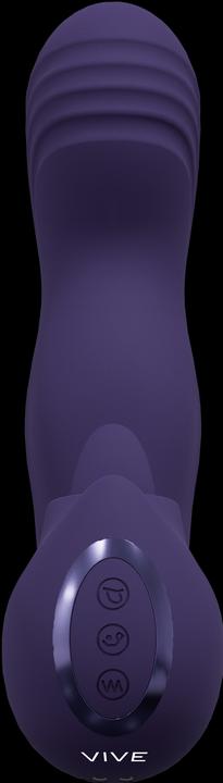 Actual product image Shots Yumi - Rechargeable Triple Motor - G-Spot Finger Motion Vibrator and Flickering Tongue Stimul