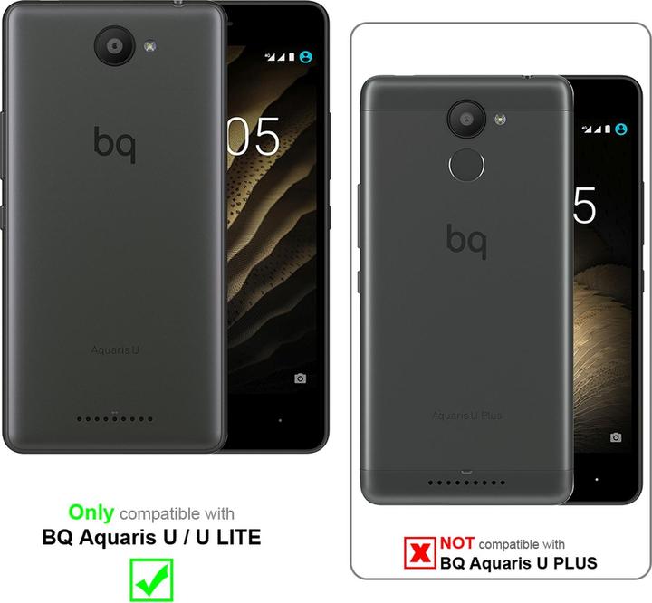 Produktbild Cadorabo Displayschutzglas (1 Stück, BQ Aquaris U, BQ Aquaris U Lite)