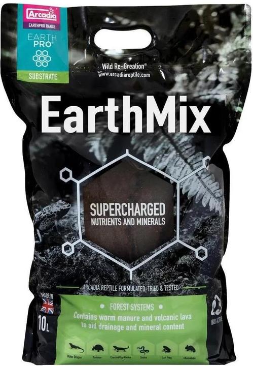 Image du produit Arcadia Substrat de sol Earthmix 10 l, type de produit Terrariophilie