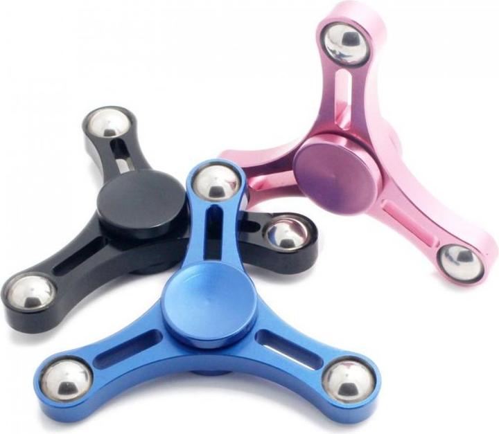 Actual product image FidgetSpinner Air Jordan Aluminium Spinner