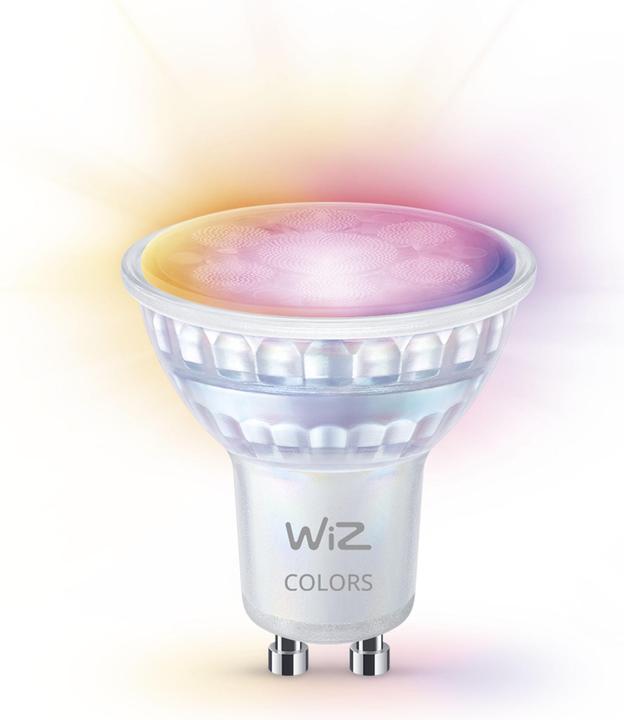 WiZ Afstembaar wit en gekleurd glas (GU10, 4.70 W, 345 lm, 1 x, F)