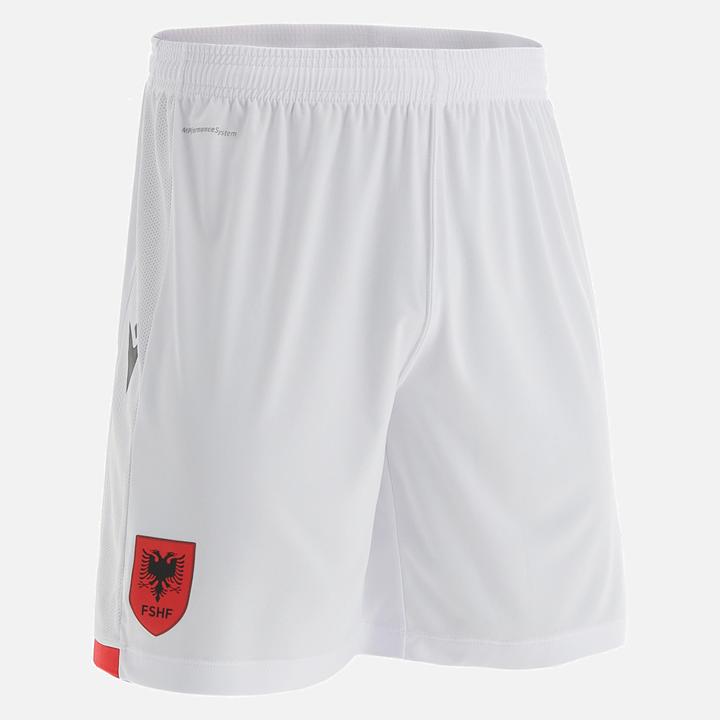 Immagine prodotto Macron Pantaloncini da trasferta dell'Albania (S)
