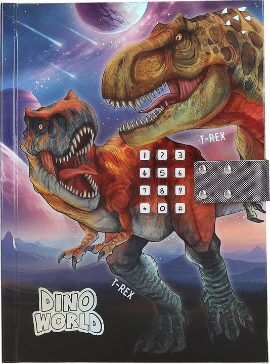 Dino T-Rex (À rayures, Couverture rigide)