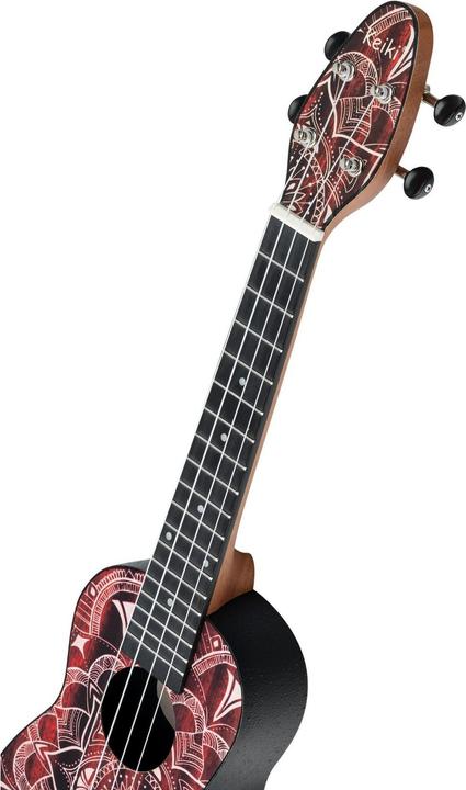 Image du produit Keiki Ukulele Package - Soprano - Red Kaleidoscop (Soprano, Soprano)