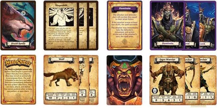 Immagine prodotto Hasbro Espansione del gioco da tavolo HeroQuest Contro l'Orda *Versione inglese* (Inglese)