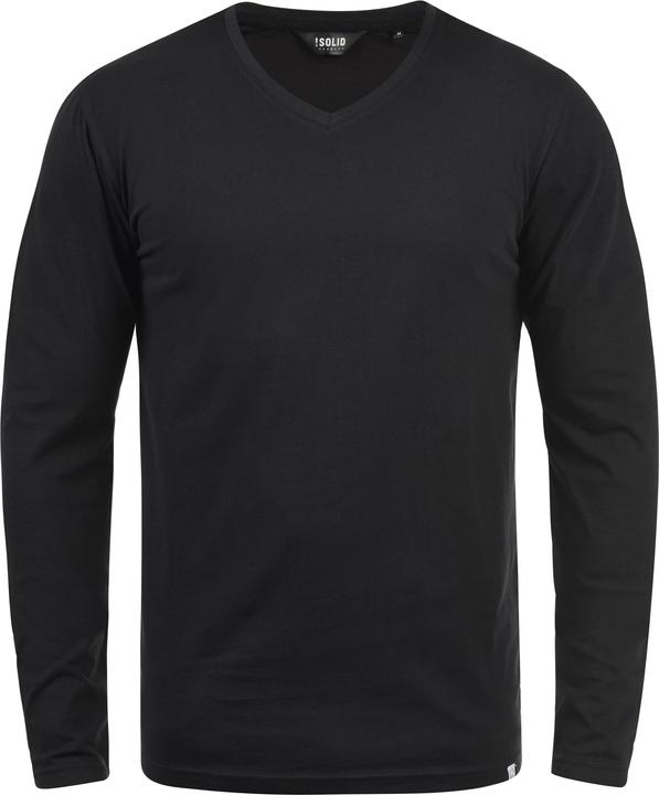 Immagine prodotto Solid Beda Maglia Maglie A Maniche Lunghe Da Uomo Con Collo A V (XXL)