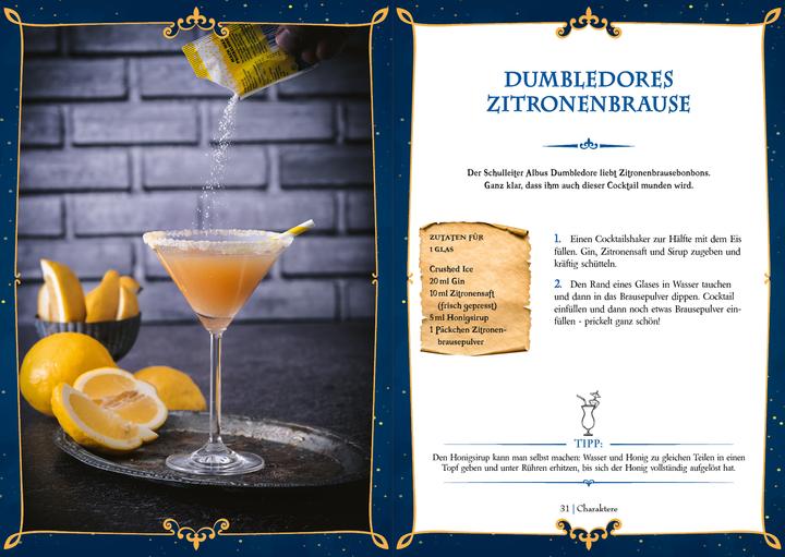 Actual product image Das Cocktailbuch für Potter-Fans (German, Patrick Rosenthal, 2023)