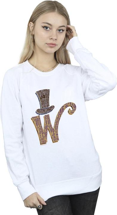 Produktbild Willy Wonka & the Chocolate Factory W Logo Hat Sweatshirt (5XL)