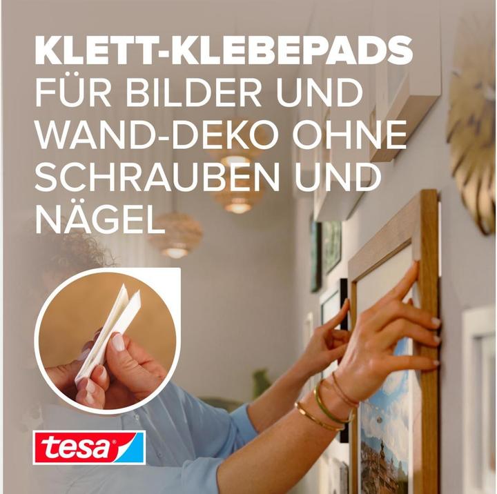 Image du produit tesa Powerstrips Click - Pastilles adhésives (20 mm)