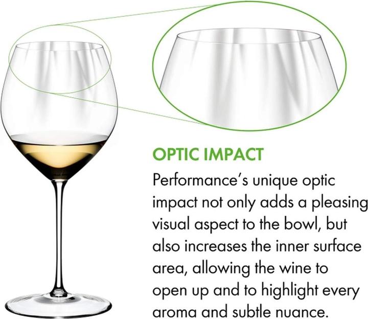 Actual product image Riedel Performance Chardonnay Pay 3 Get 4 (72.70 cl, 4 Glasses, White wine glasses)