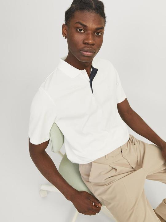 Actual product image Jack & Jones Single-coloured polo T-shirt T-shirt (XS)