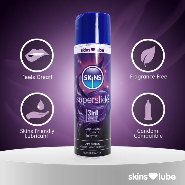 Produktbild Skins Superslide Lube Intimate Gel Based On Silicone 130Ml (130 ml)