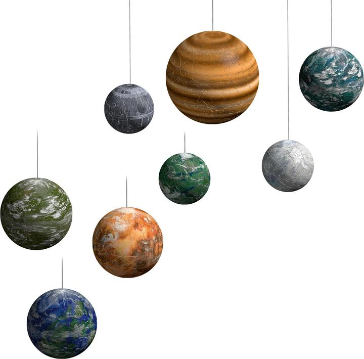 Image du produit Ravensburger Planètes de la galaxie Star Wars (531 pièces)