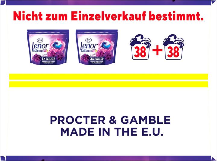 Produktbild Lenor Amethyst Blütentraum (76 Waschgänge, Pods)