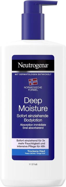 Neutrogena Deep Moisture Bodylotion (Körpercreme, 400 ml)
