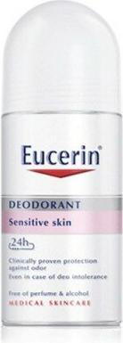 Produktbild Eucerin Deodorant für empfindliche Haut Roll On 24 Stunden 50ml (Roll-on, 50 ml)