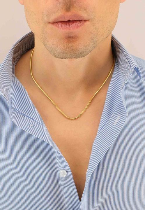 Produktbild Muau Schlange (Gelbgold 750, 40 cm)