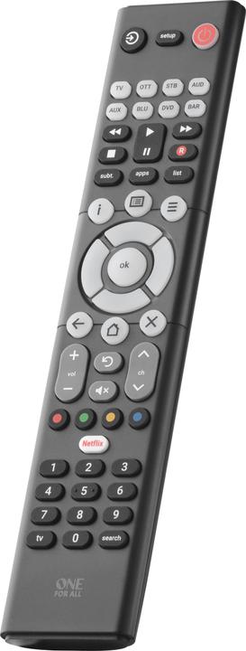 Actual product image One for All Remote control Essence Basic 8 (Device-specific remote control, Infrared)