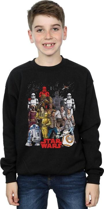 Immagine prodotto Star Wars The Rise Of Skywalker Character Collage Felpa Ragazzi (140, 146)