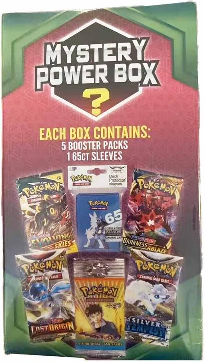 Actual product image Pokémon TCG: Meijer Exclusive! Mystery Power Box 2023 - EN (English, Box Set & Collection)