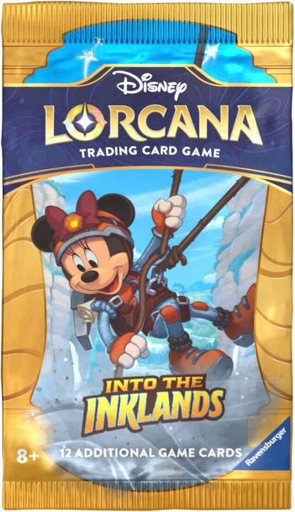 Actual product image Disney Lorcana Trading Card Game: Set 3 - Booster (German) (German, Booster Pack)