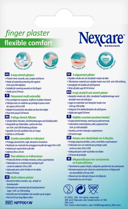 Actual product image Nexcare Flexible Comfort finger plasters (10 x)