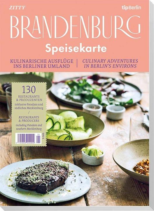 Immagine prodotto Speisekarte Brandenburg (Inglese, Tedesco, 2019)