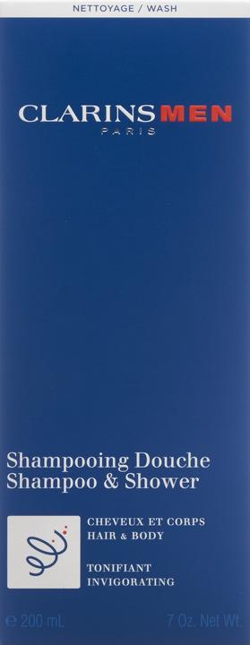 Image du produit Clarins Shampoing Douche Men (200 ml, Shampoing liquide)