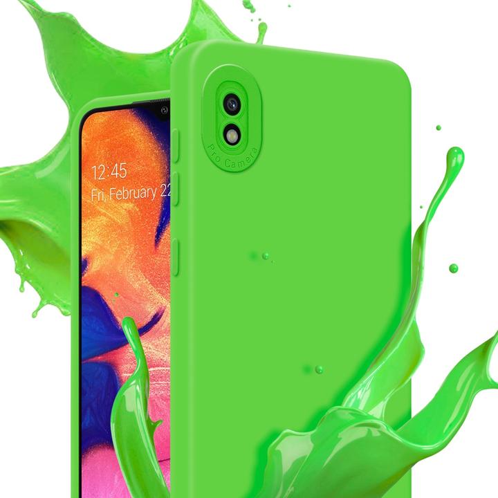 Actual product image Cadorabo Case for Samsung Galaxy A10 in TPU Fluid LM162 Style (Samsung Galaxy A10)