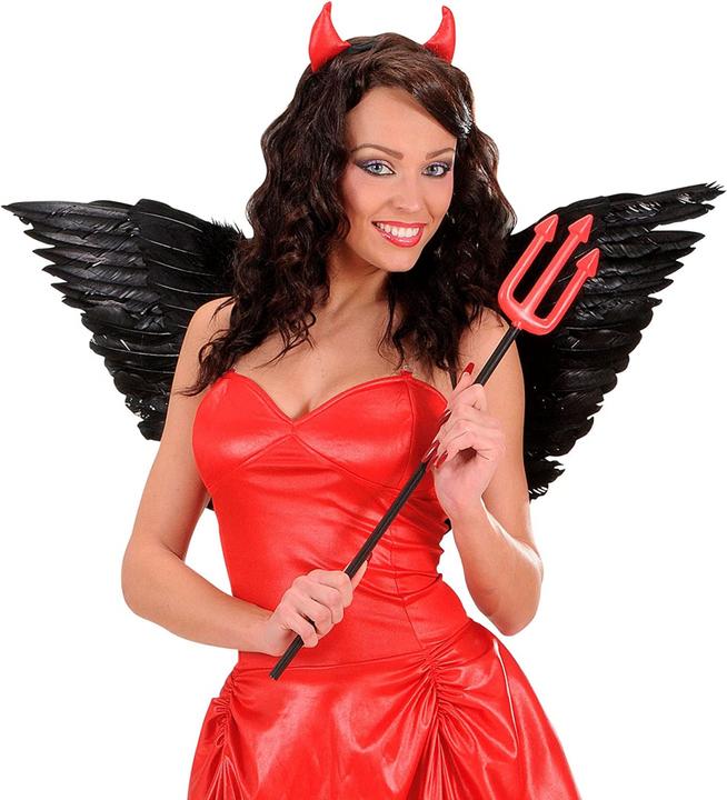 Actual product image Widmann Angel wings black 86x31cm